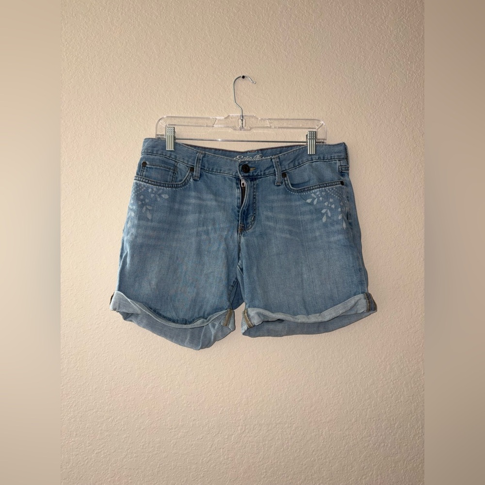 Eddie Bauer Light Blue Jean Shorts